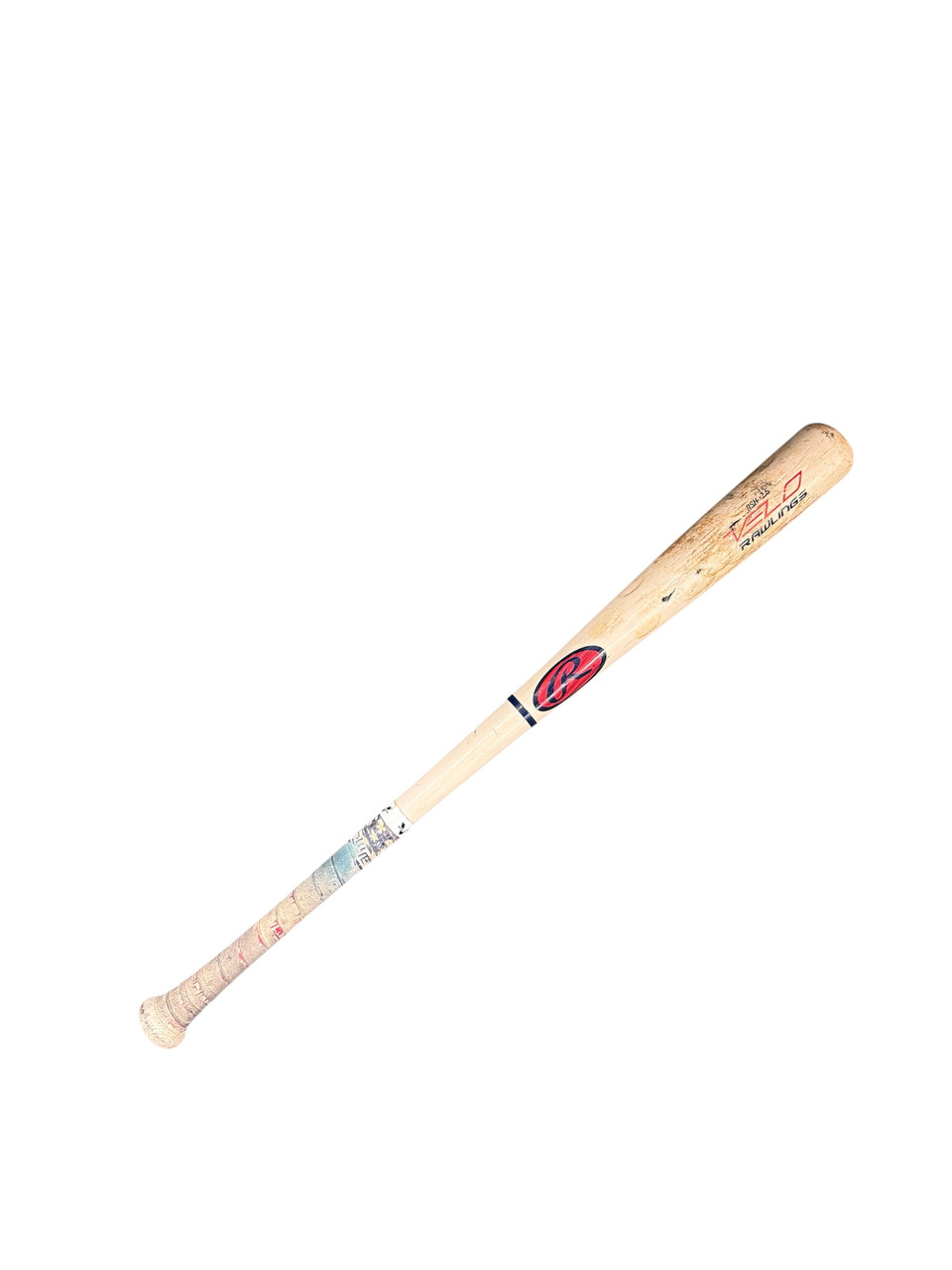 Vist Large View of Product Image Which is Used Rawlings VELO ASH -7.5 BB/SB Wood Bat 30"
